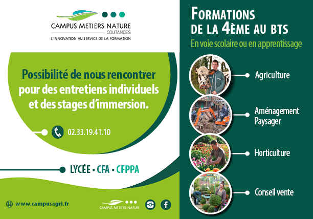 Entretien individuel et stage d’immersion possible