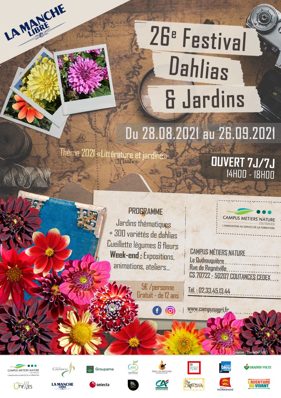 26ème Festival des Dahlias et Jardins – Du 28.08.2021 au 26.09.2021