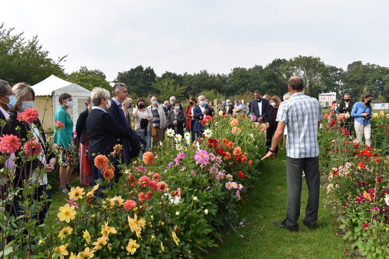 Inauguration de la 26ème édition du Festival des Dahlias & Jardins